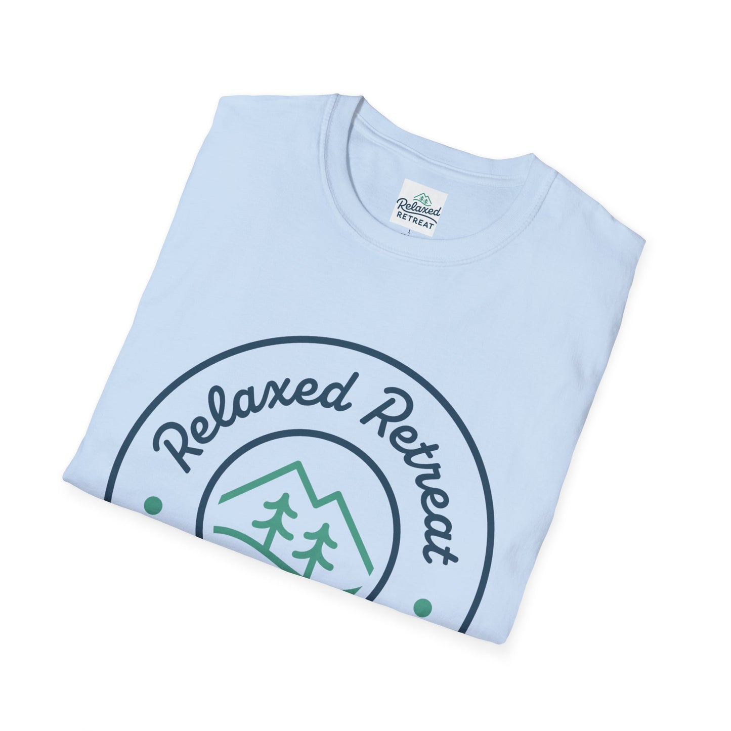 Relaxed Retreat Fishing T-Shirt - Unisex Softstyle: Release to the GREASE!