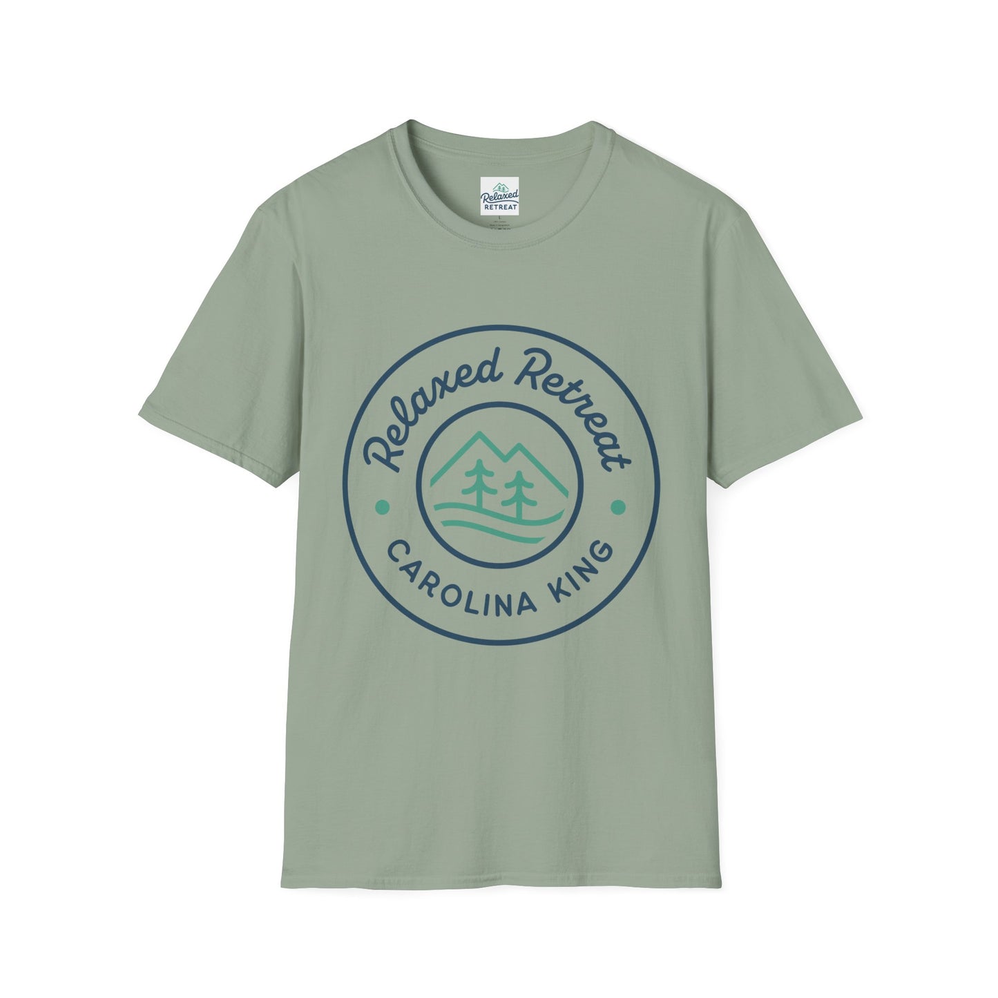 Relaxed Retreat Fishing T-Shirt - Unisex Softstyle: Release to the GREASE!