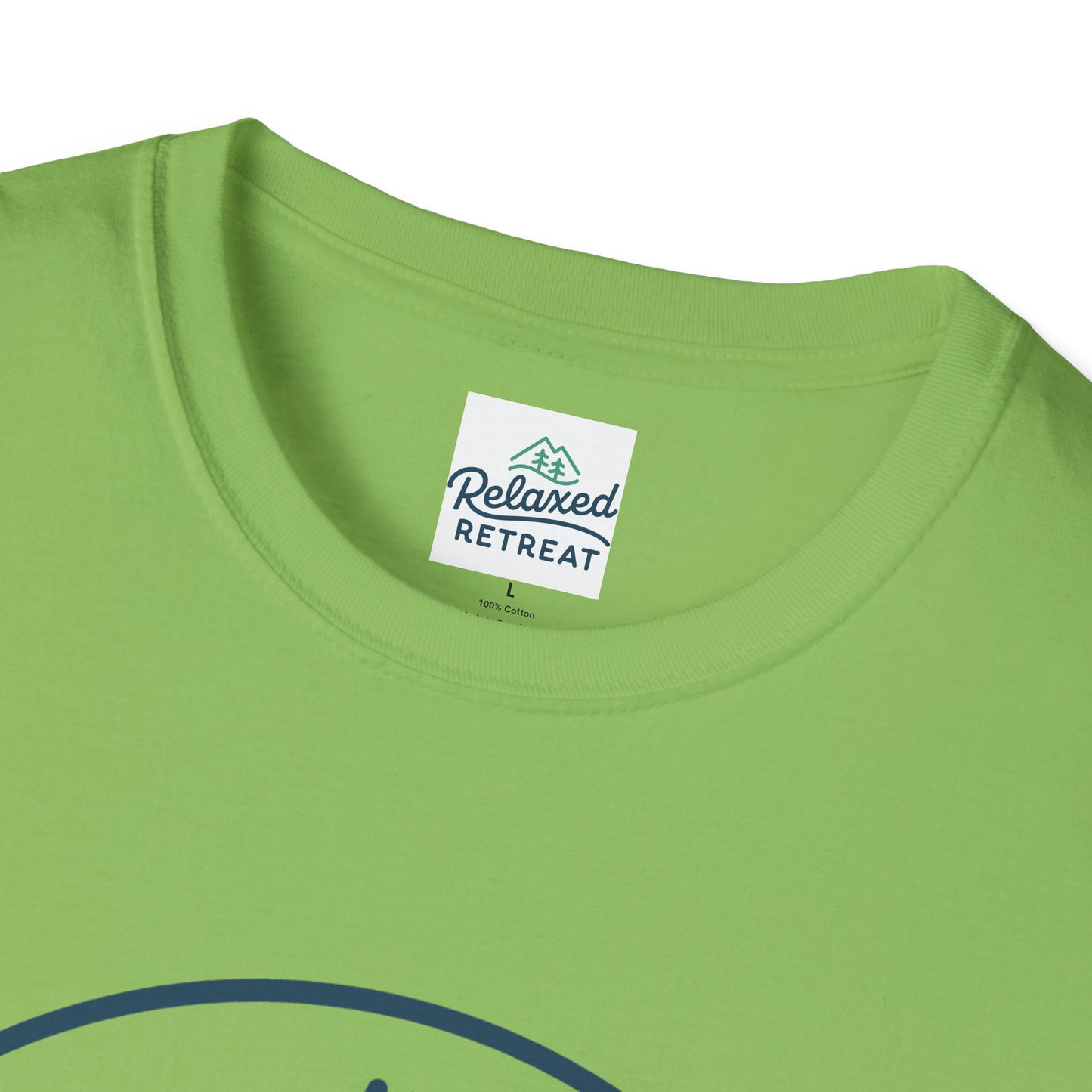 Relaxed Retreat Fishing T-Shirt - Unisex Softstyle: Release to the GREASE!