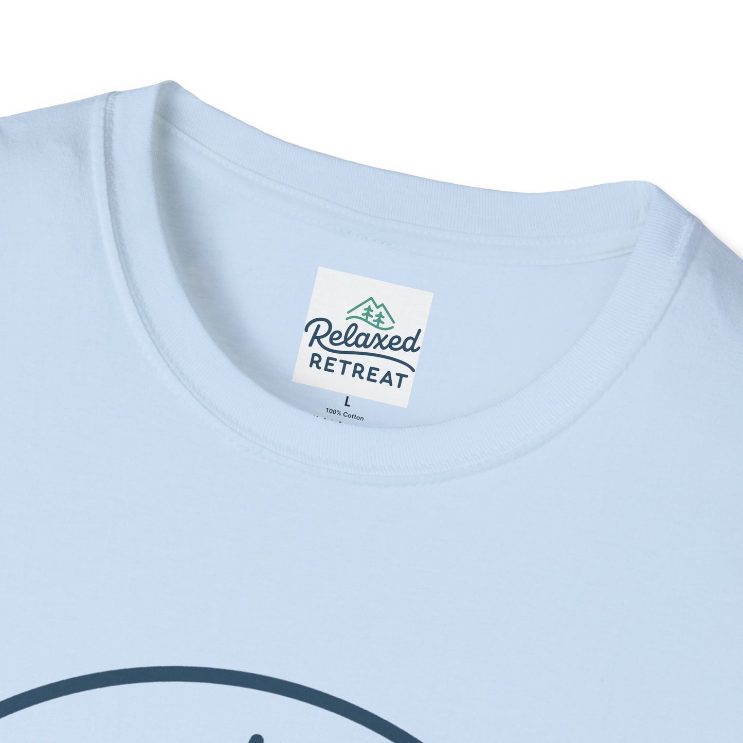 Relaxed Retreat Fishing T-Shirt - Unisex Softstyle: Release to the GREASE!