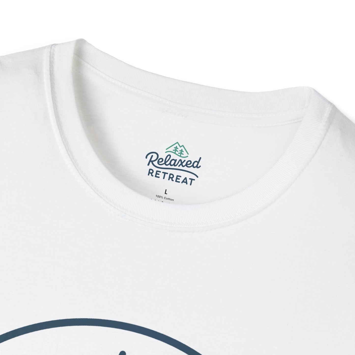 Relaxed Retreat Fishing T-Shirt - Unisex Softstyle: Release to the GREASE!