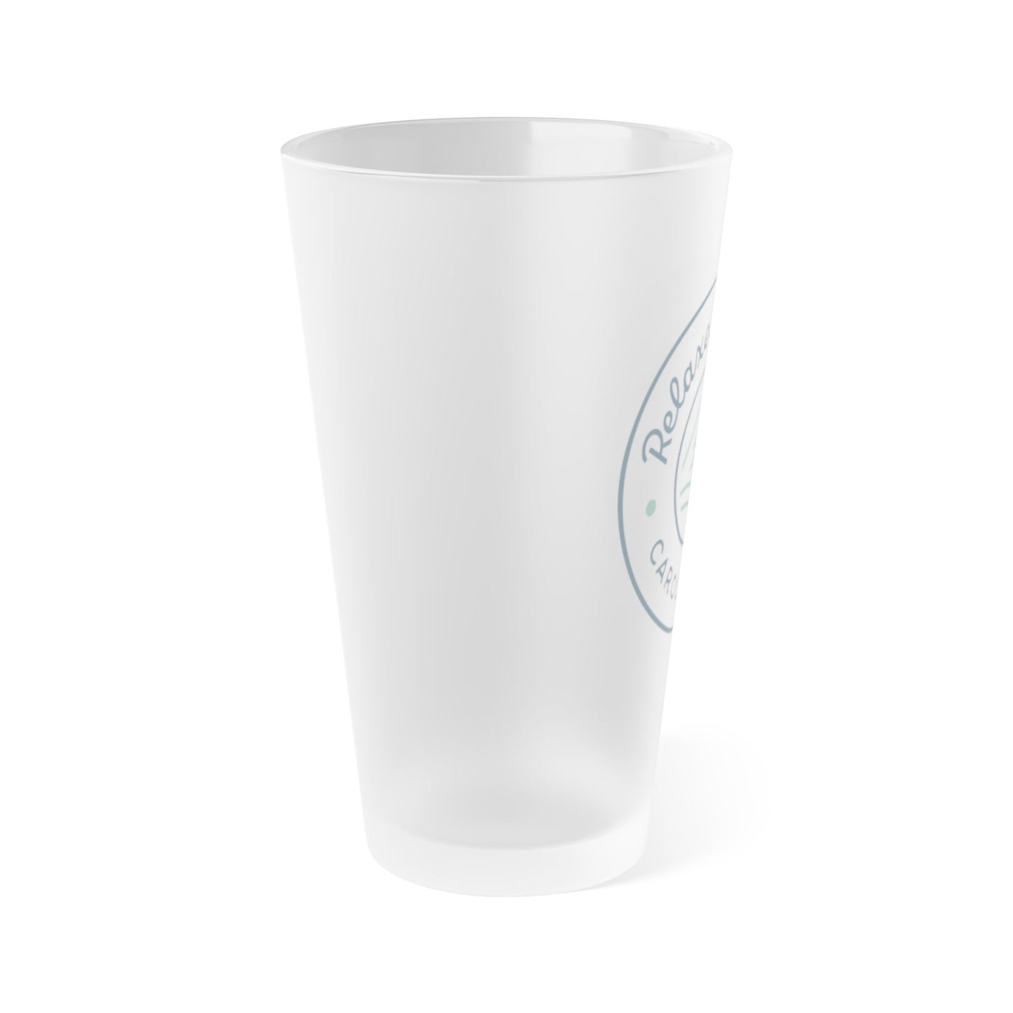 Frosted Pint Glass, 16oz