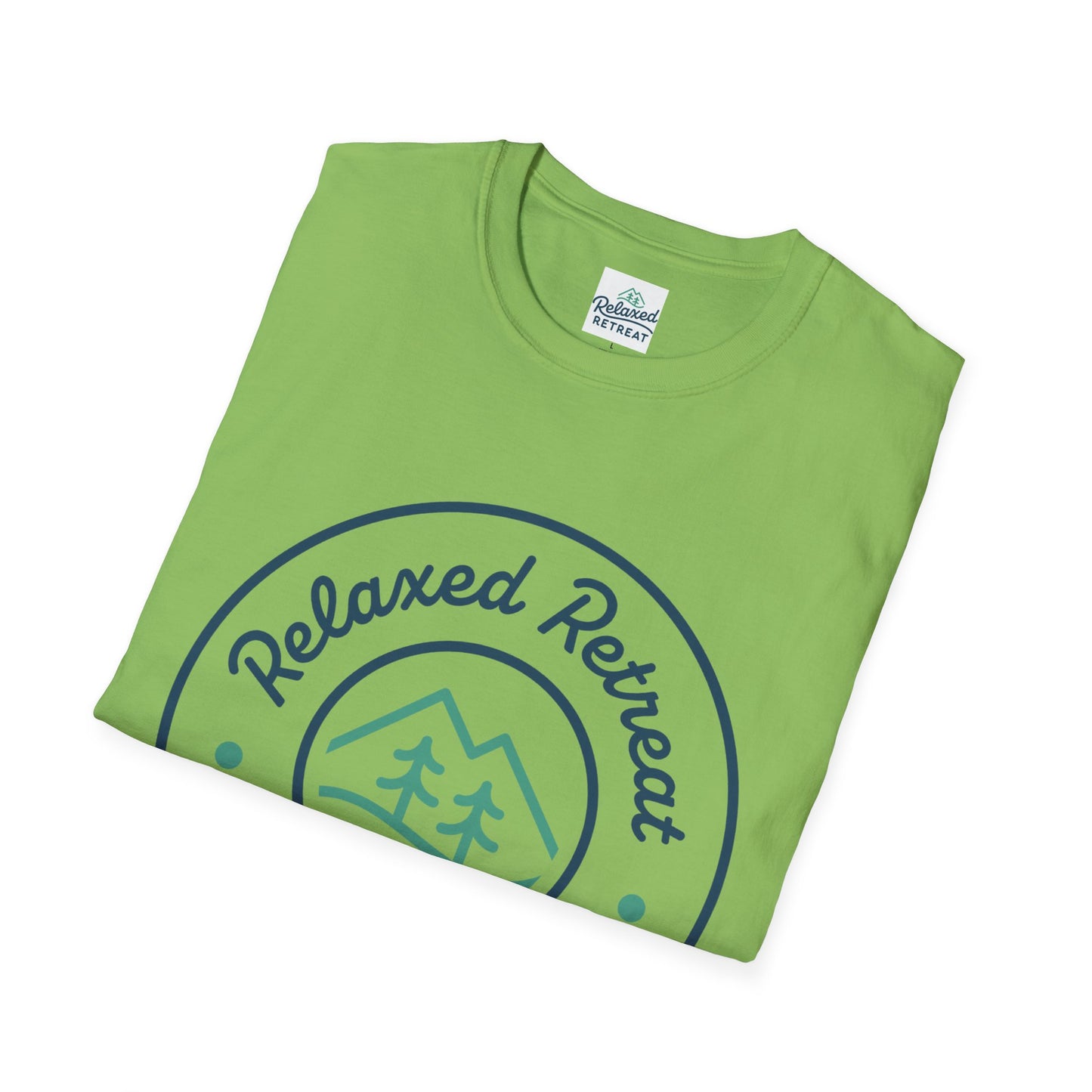 Relaxed Retreat Fishing T-Shirt - Unisex Softstyle: Release to the GREASE!