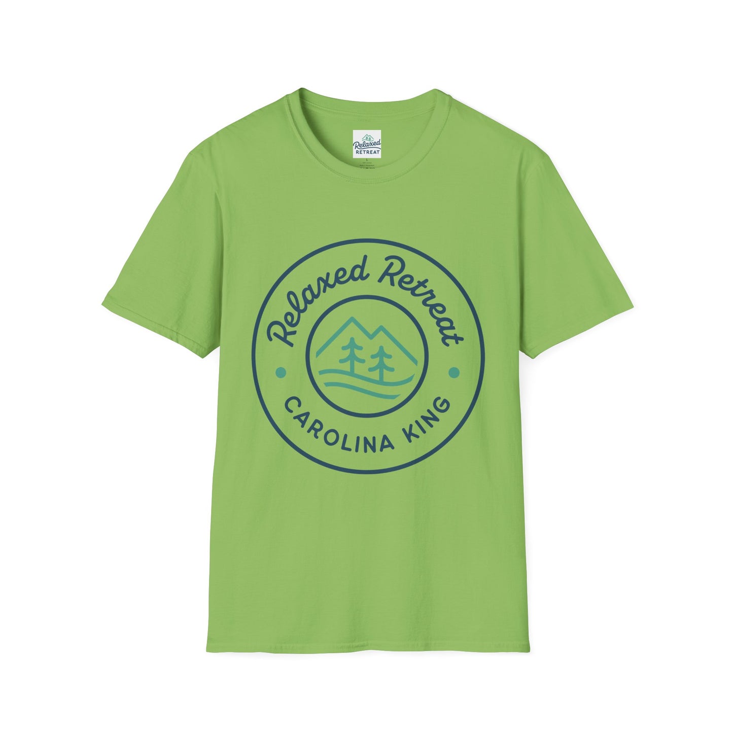 Relaxed Retreat Fishing T-Shirt - Unisex Softstyle: Release to the GREASE!