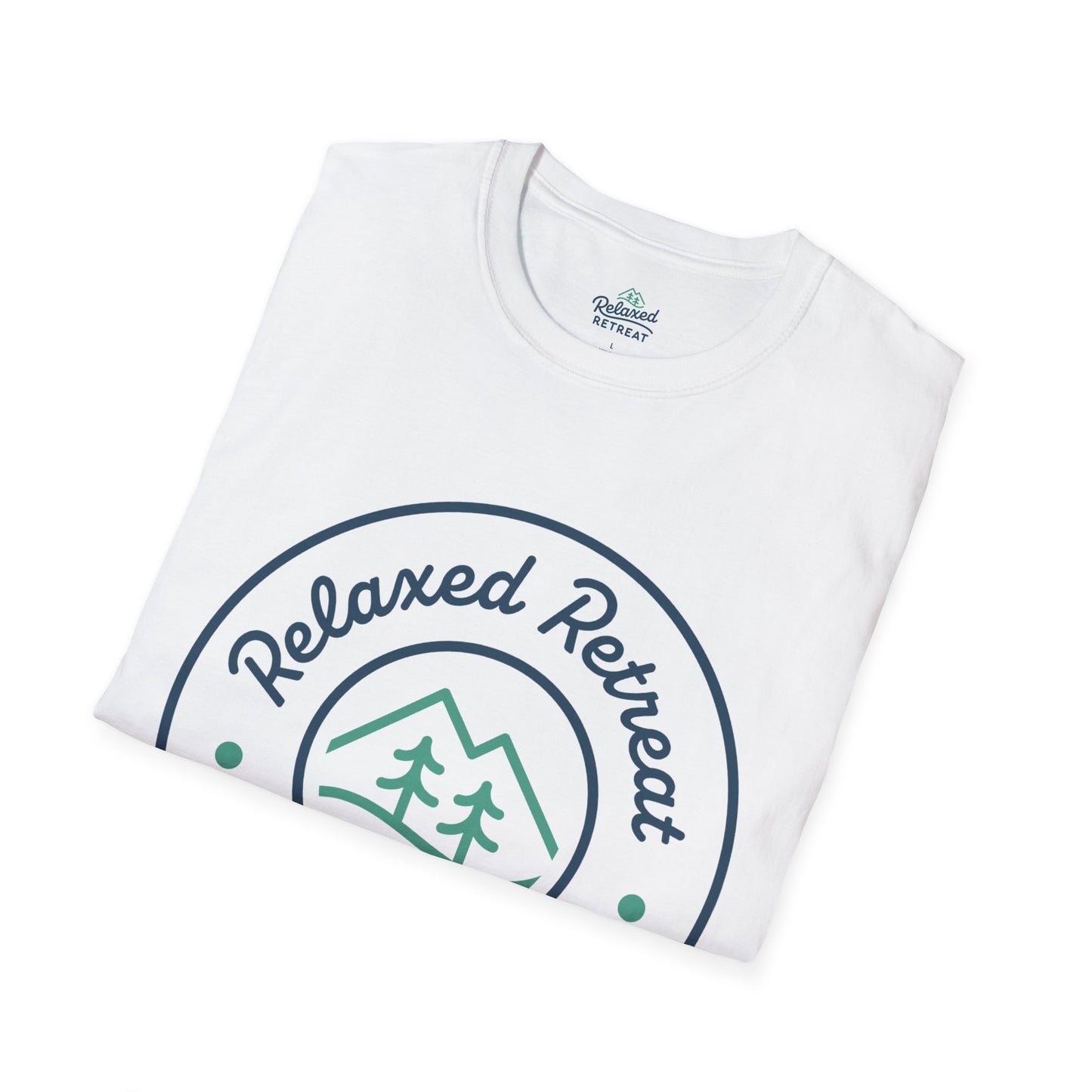 Relaxed Retreat Fishing T-Shirt - Unisex Softstyle: Release to the GREASE!
