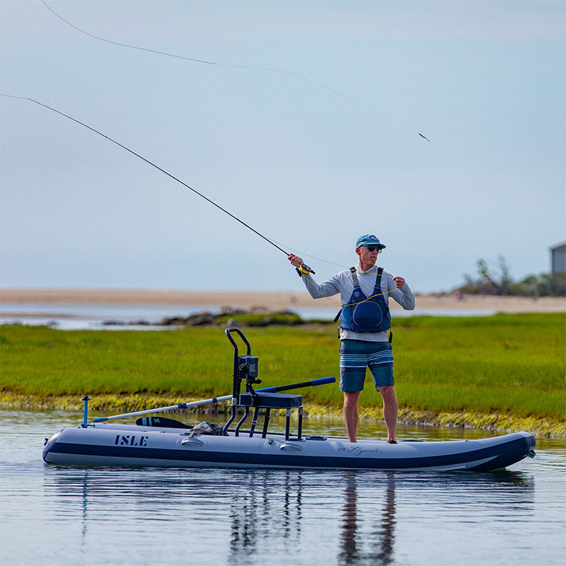 ISLE/Bixpy K-1 Outboard Kit - Power Pole Adapter + Steering Bundle